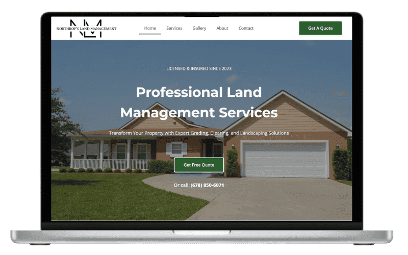 Professional land management services in Huntsville, Alabama. Expert grading, clearing, and landscap.