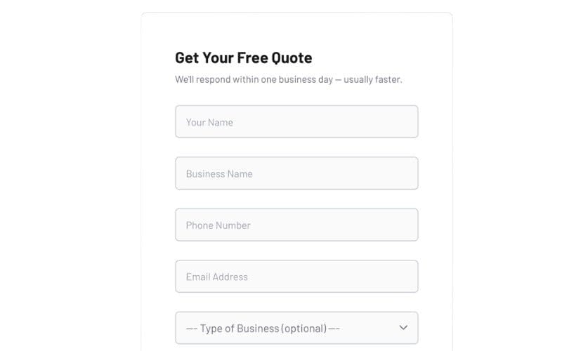 Web Design Huntsville homepage showcasing professional web development services in Huntsville.
